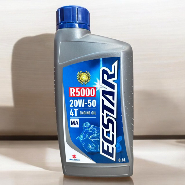 Jual OLI MOTOR SUZUKI ECSTAR R5000 4T 20W-50/0.8 Liter | Shopee Indonesia