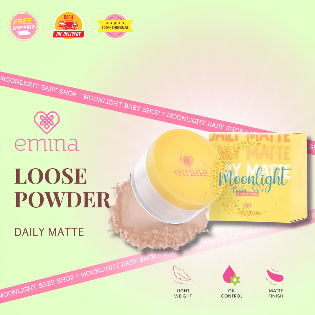 Jual EMINA Daily Matte Loose Powder 20gr | Shopee Indonesia