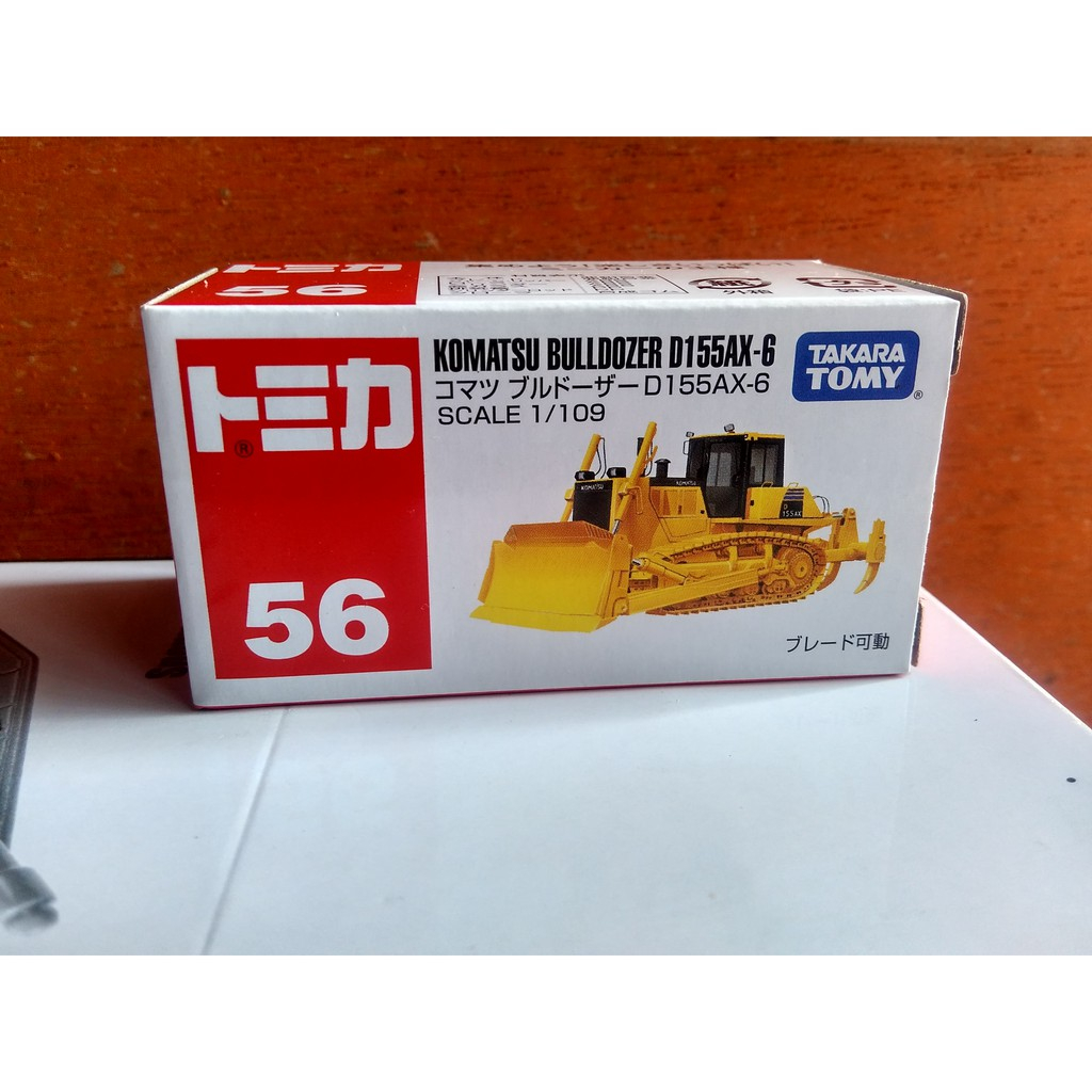 Jual Tomica no 56 Bulldozer Komatsu D155AX-6 diecast Miniatur Alat
