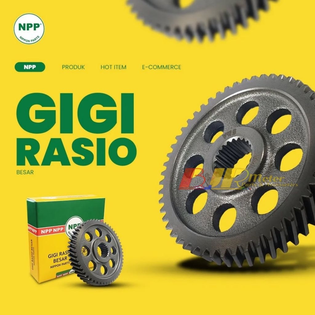 Jual GEAR GIGI RASIO BESAR NPP K0J GENIO/NEW BEAT DELUXE K1A/NEW SCOOPY ...
