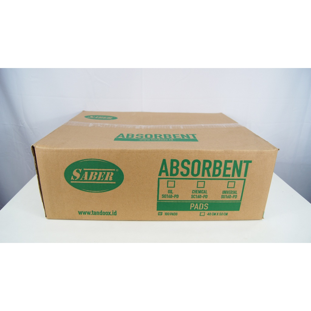 Jual Saber Oil Absorbent Pad Tisu Penyerap oli Absorbent Pad Harga Per ...