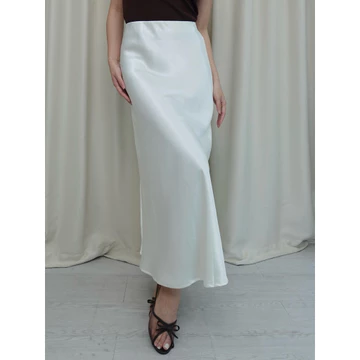Cedar Mermaid Satin Silk Skirt
