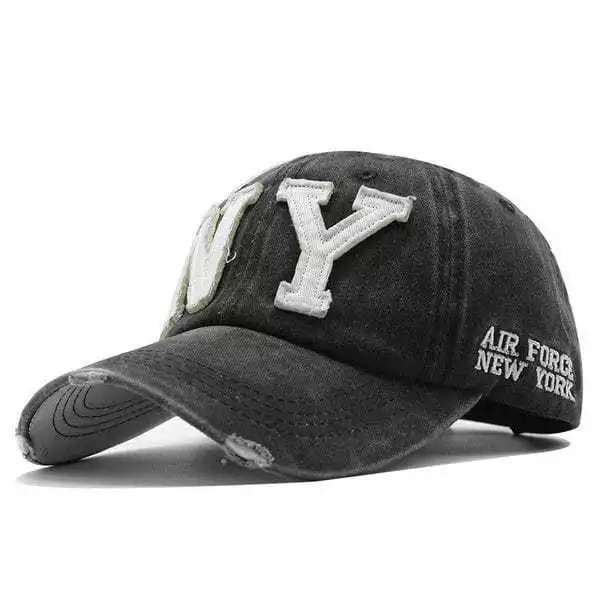 Jual Topi Casual Pria Full Wash Caps NY Denim Terbaru Topi Baseball ...