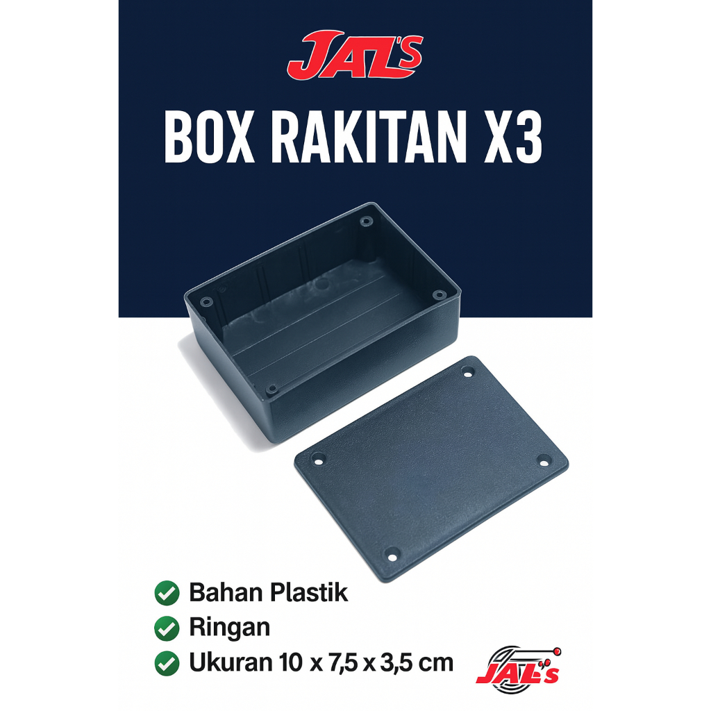 Jual Box Rakitan X3 ( 4 Pcs )– Casing Mini power ampli • Ringkas & Kuat ...