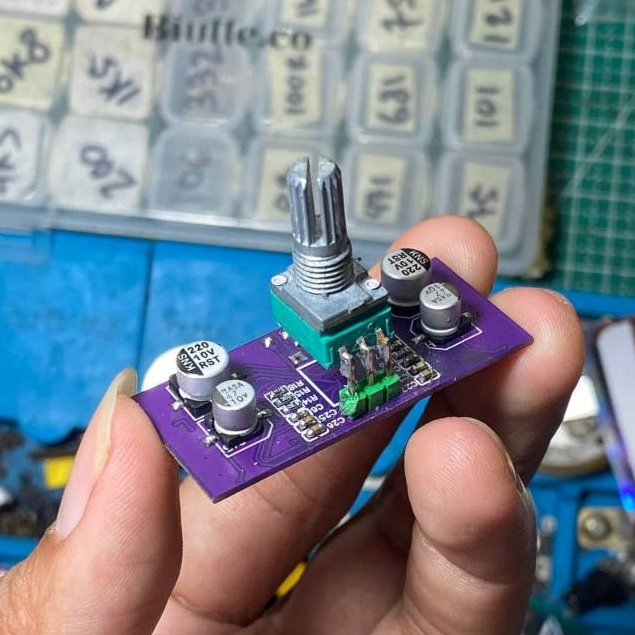 Jual OXXY Audio Chip Pedal Fx Reverb Dual PT2399 For 1590B Box Custom ...