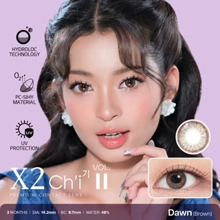 X2 Ch'i Softlens Vol II - Dawn (Brown)