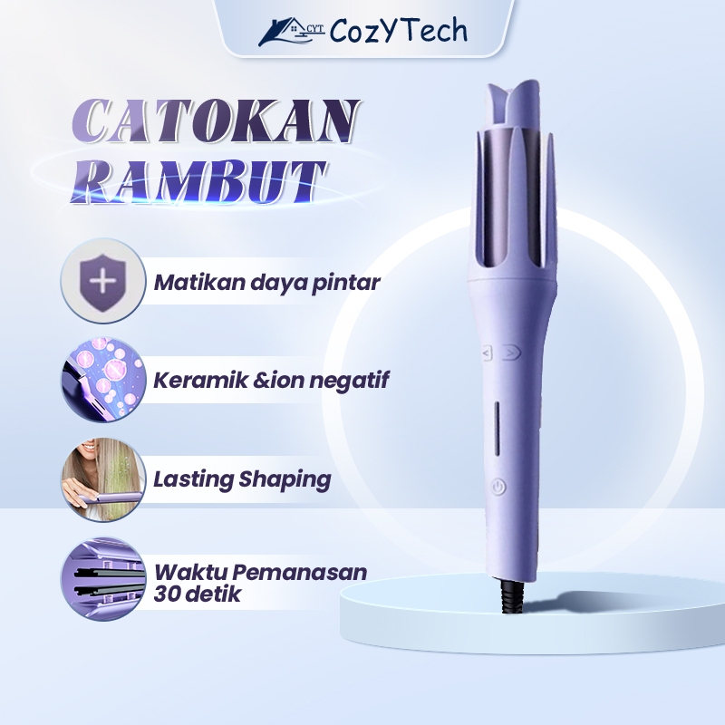 Jual Alat pengeriting rambut otomatis 32MM 10 detik pemanasan suhu yang ...