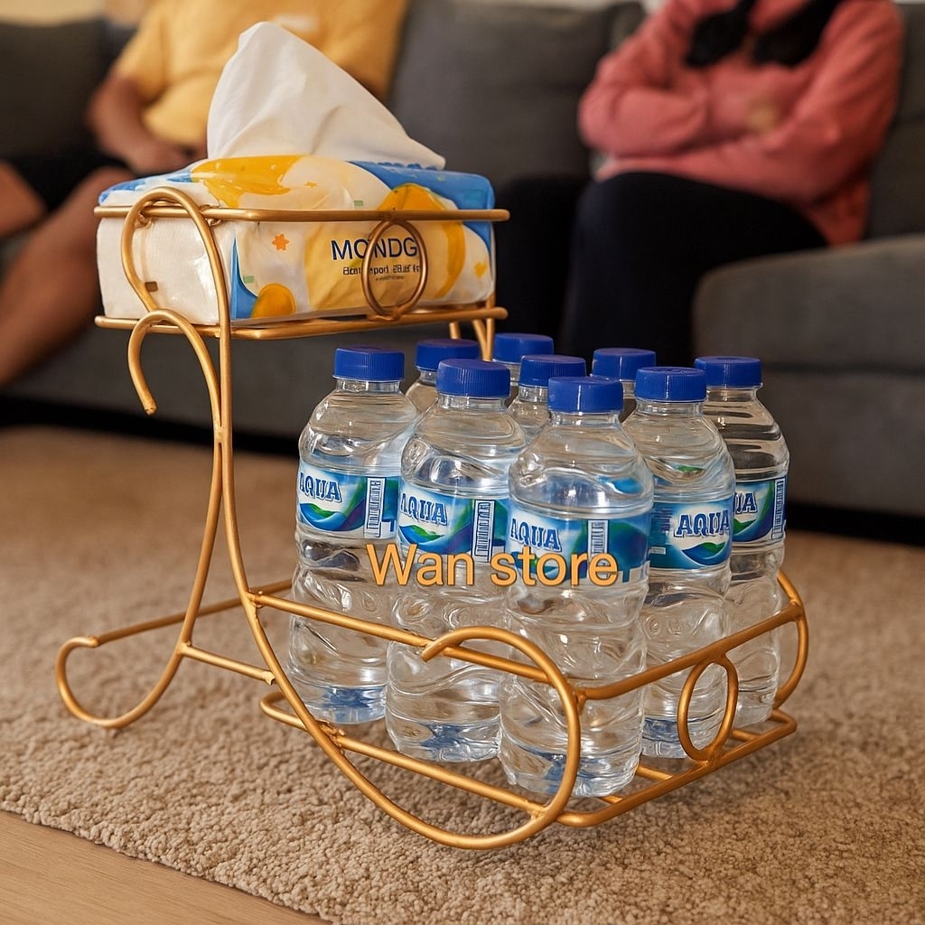Jual Rak Aqua Botol Minuman Dan Tisu Minimalis | Shopee Indonesia