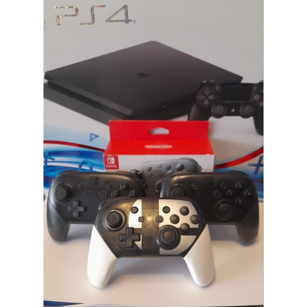 Jual PRO CONTROLLER NINTENDO SWITCH ORI JOYPAD BEKAS | Shopee Indonesia