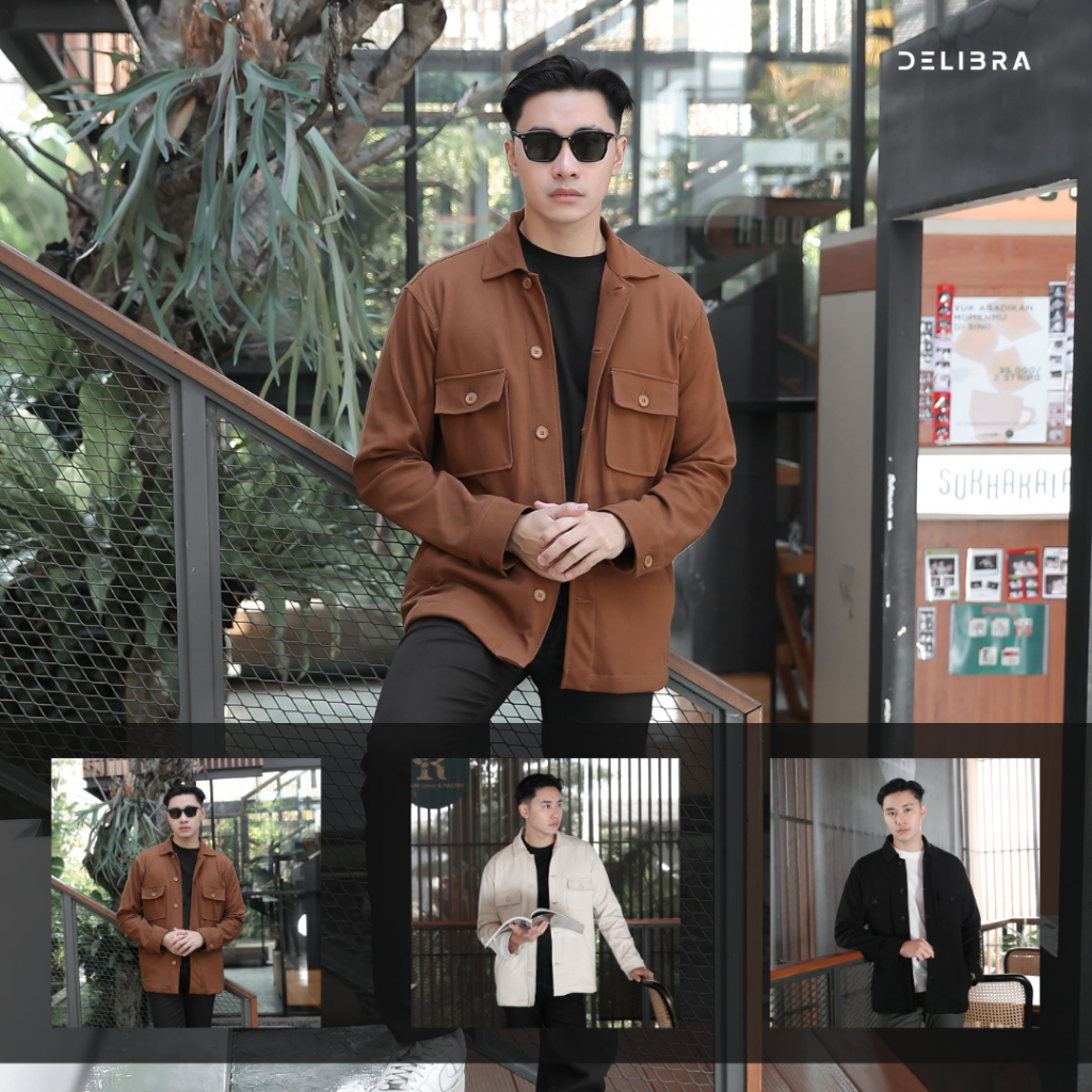 Jual Delibra Work Jaket Pria Ryu | Shopee Indonesia