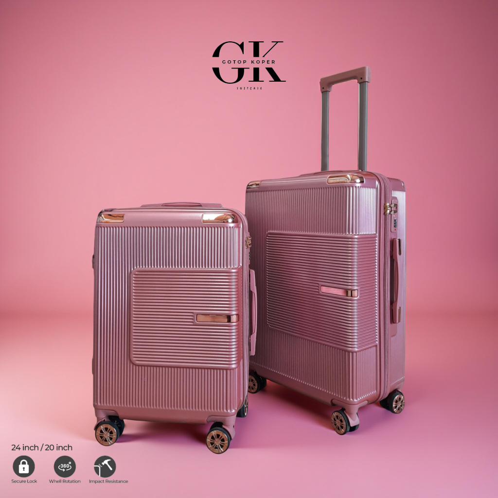 Jual Koper 7801 NWE20-24inch Hardcase Satin Halus dan Tebal dengan ...