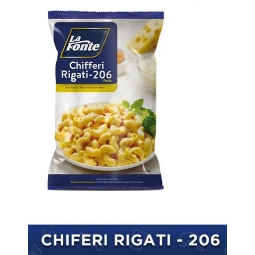 Jual La Fonte Chifferi Rigati / Pasta Bentuk Makaroni elbow 206 500 gr ...