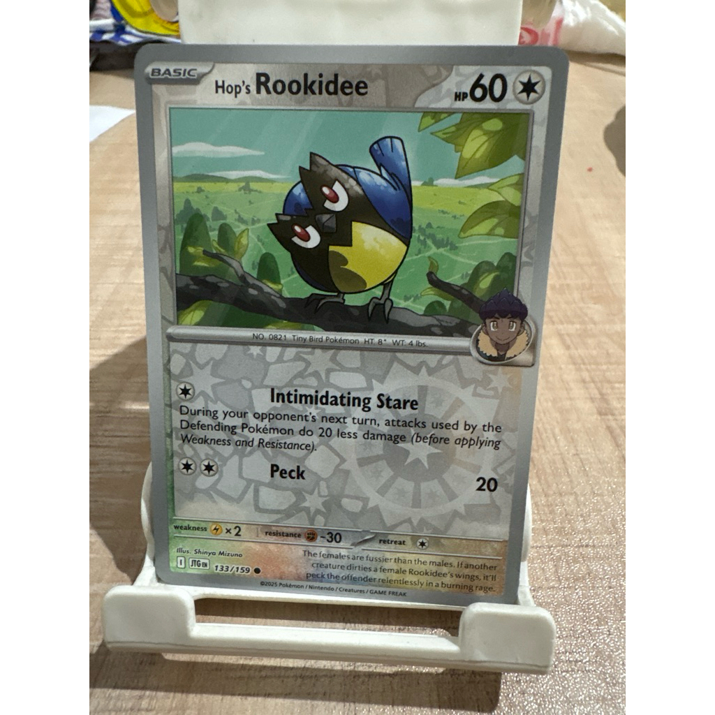 Jual kartu pokemon original reverse holo hop’s rookidee jtg 133/159 ...
