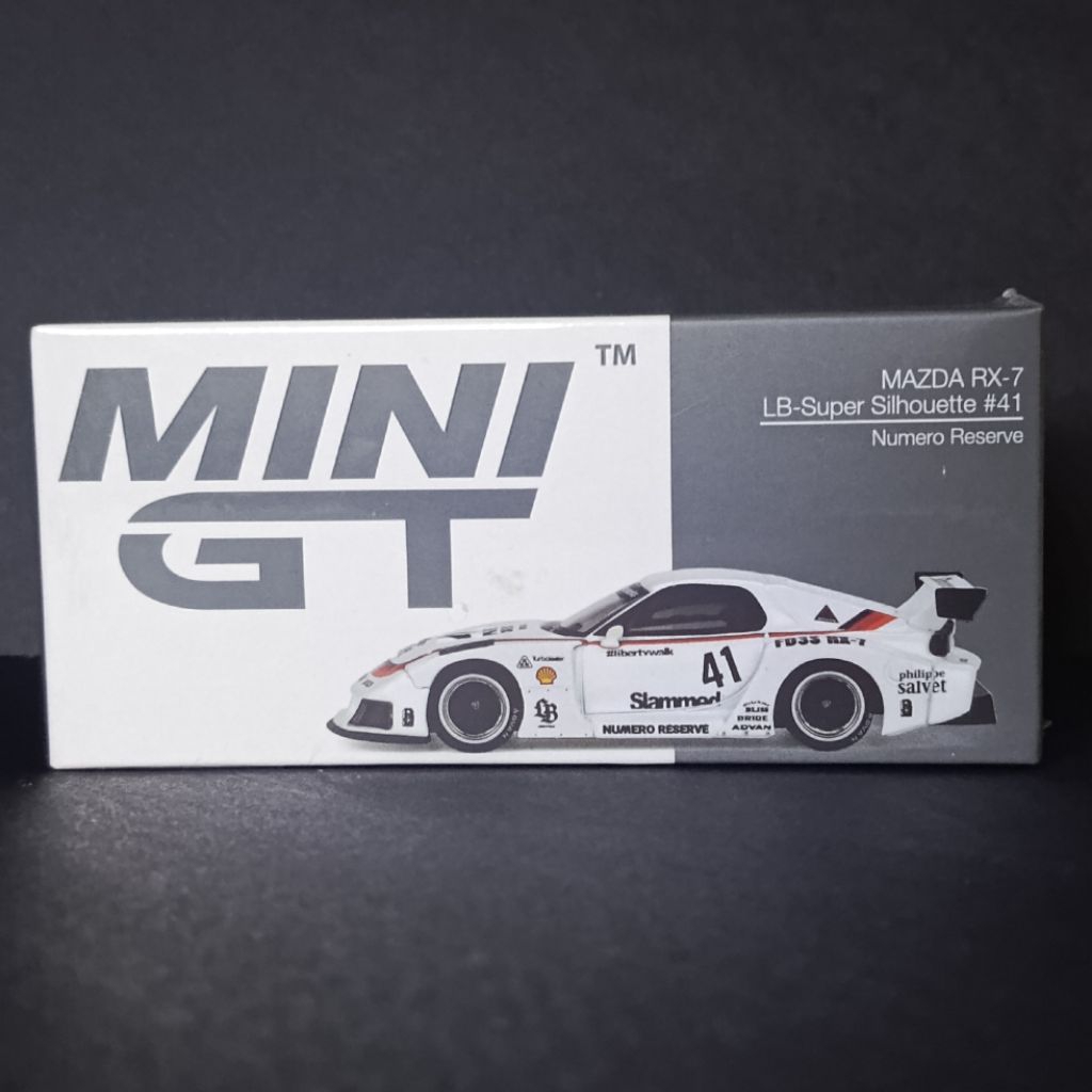 Jual MINI GT MAZDA RX7 LB-SUPER SILHOUETTE NUMERO RESERVE | Shopee ...