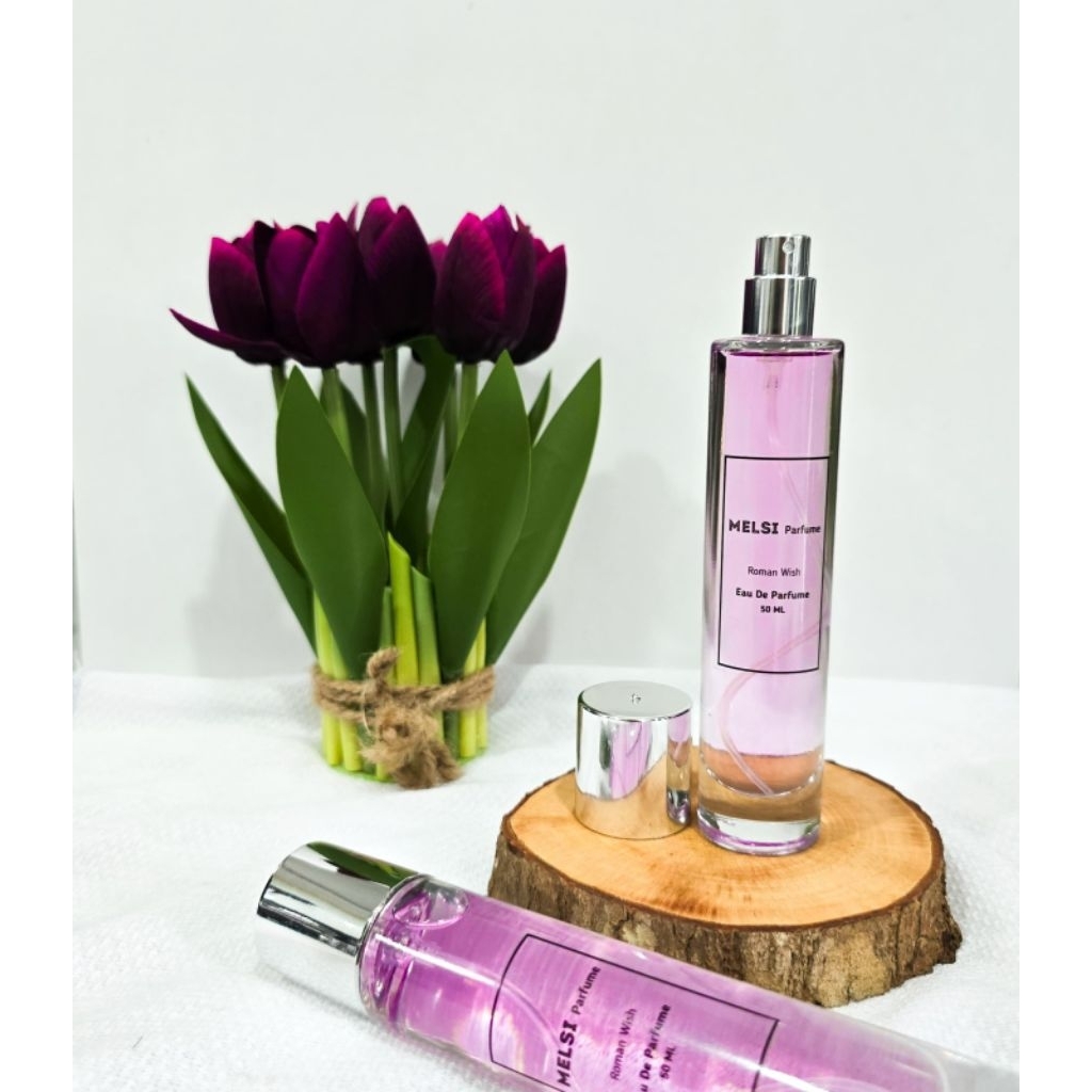 Jual Melsi parfume Varian Roman wish | Shopee Indonesia