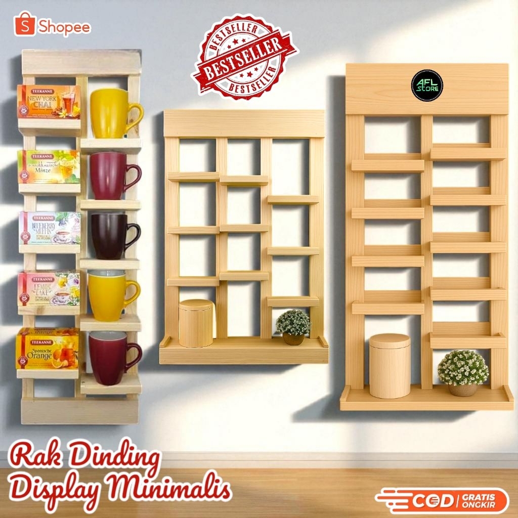 Jual Tempat Display / Hiasan dinding rumah / tempat Penyimpanan ...