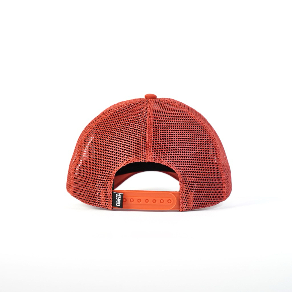 Jual Topi Trucker Hat Jaring Polos Premium Esthetic Red Cream | Shopee ...