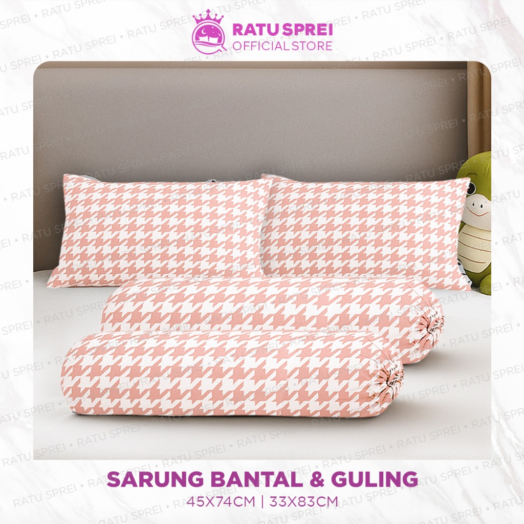 Jual Sarung Bantal Sarung Guling Motif Random Bahan Microtex Nyaman ...