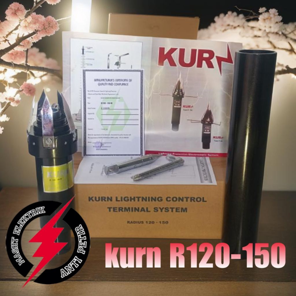 Jual penangkal petir /Anti petir kurn R120-150 | Shopee Indonesia