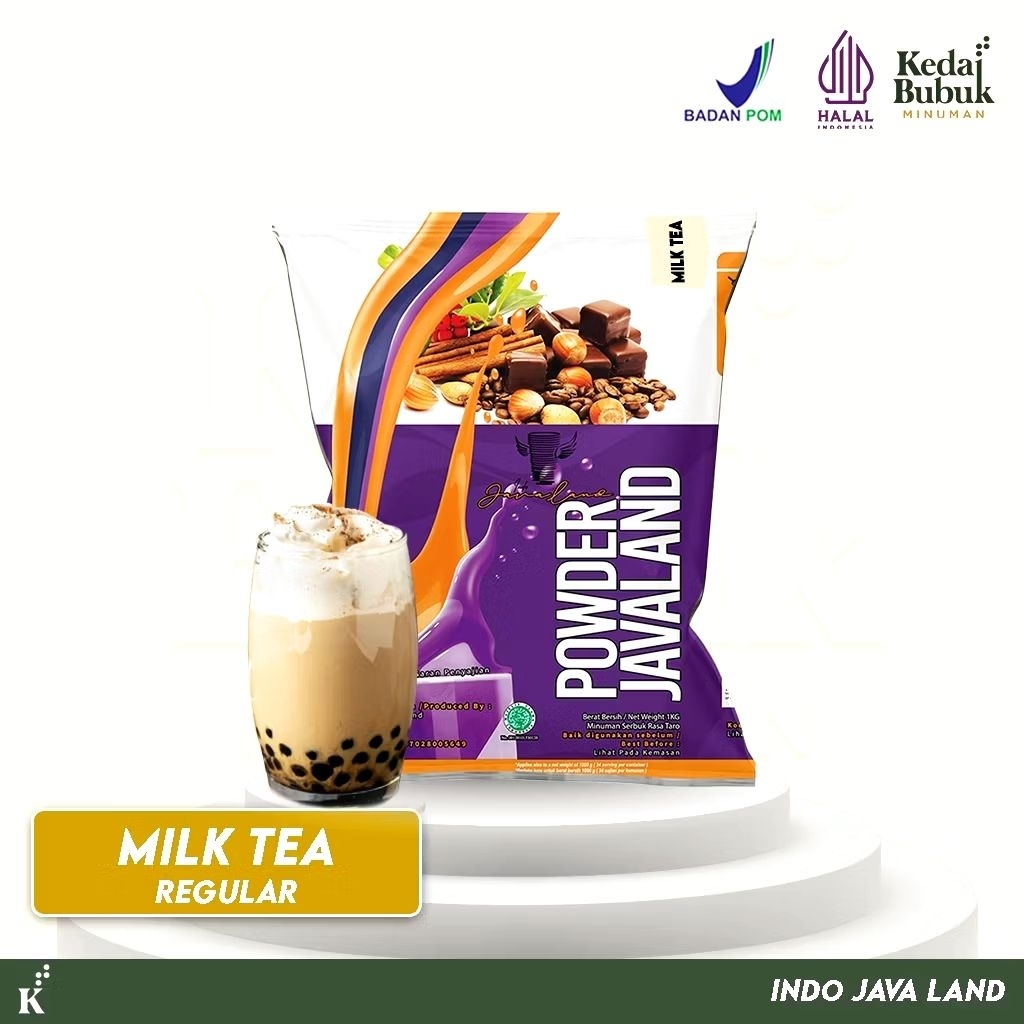Jual Bubuk Minuman MILK TEA Javaland Original 1kg | Shopee Indonesia