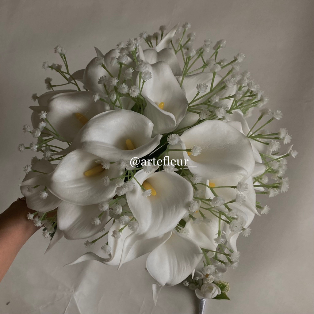 Jual Bunga Pengantin Wedding Flower Bridal Handbouquet Bunga Pernikahan ...