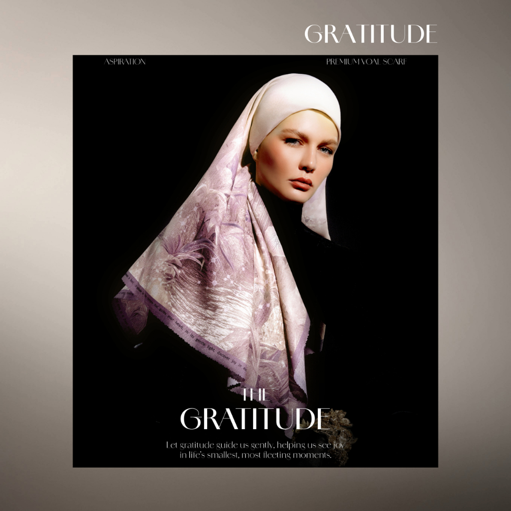 TS Luxury Hijab Voal Scarf By Tex Saverio Laser Cut Kerudung Segi Empat Premium Limited Edition
