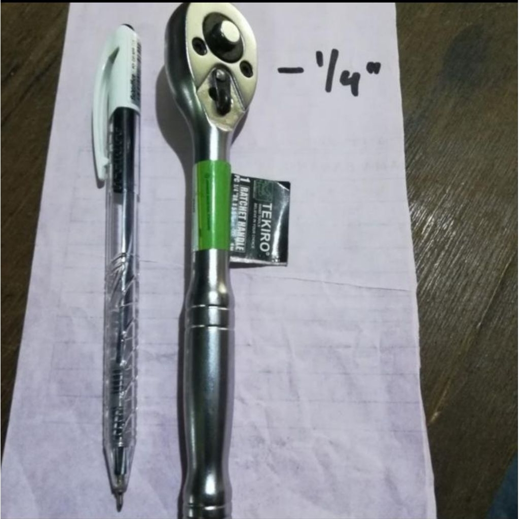Jual Tekiro Ratchet handle Besi ukuran 1/4 x 5,5