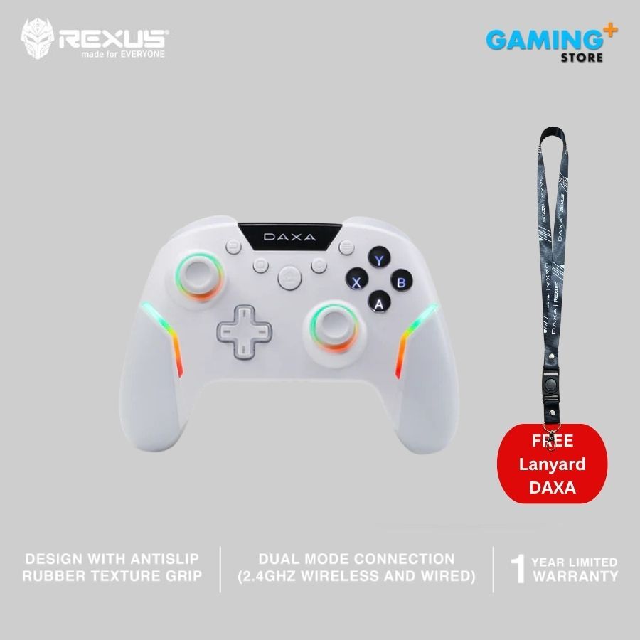Jual Rexus Gamepad Daxa Borion DX-AX8 Tripple Connection (Wireless ...