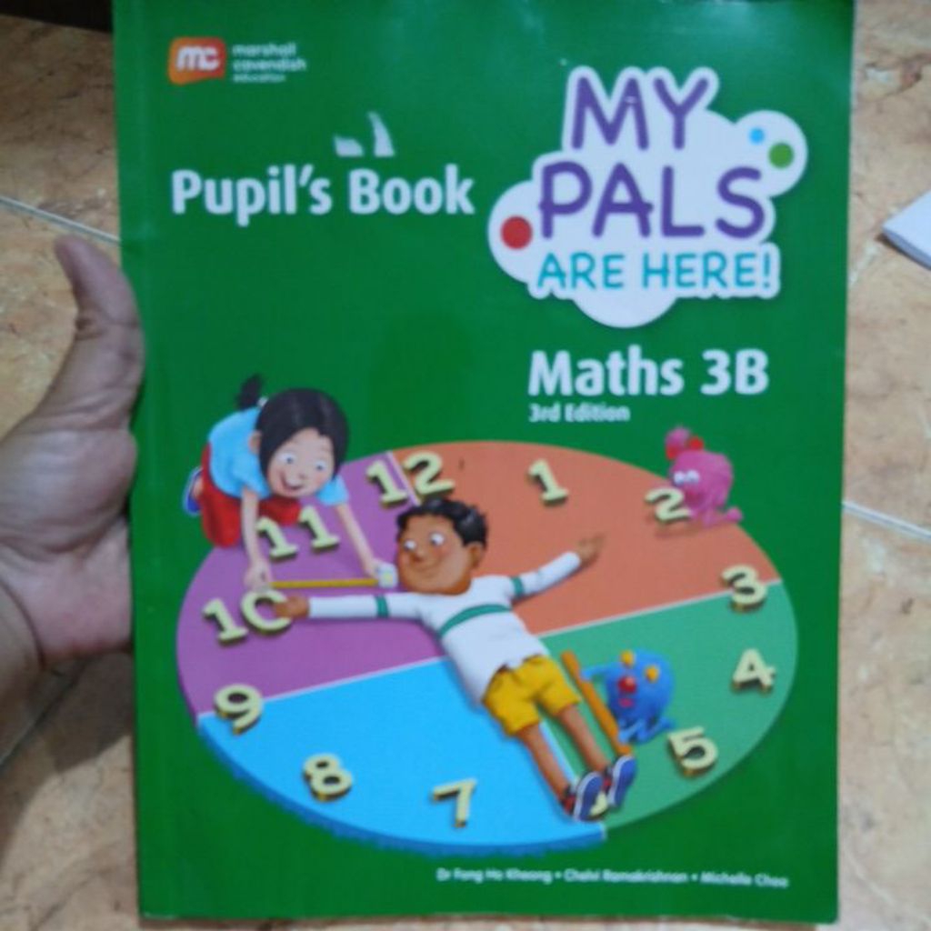 Jual buku MPH Math 2a 3b 3a 4b pupil book my pals are here second ...