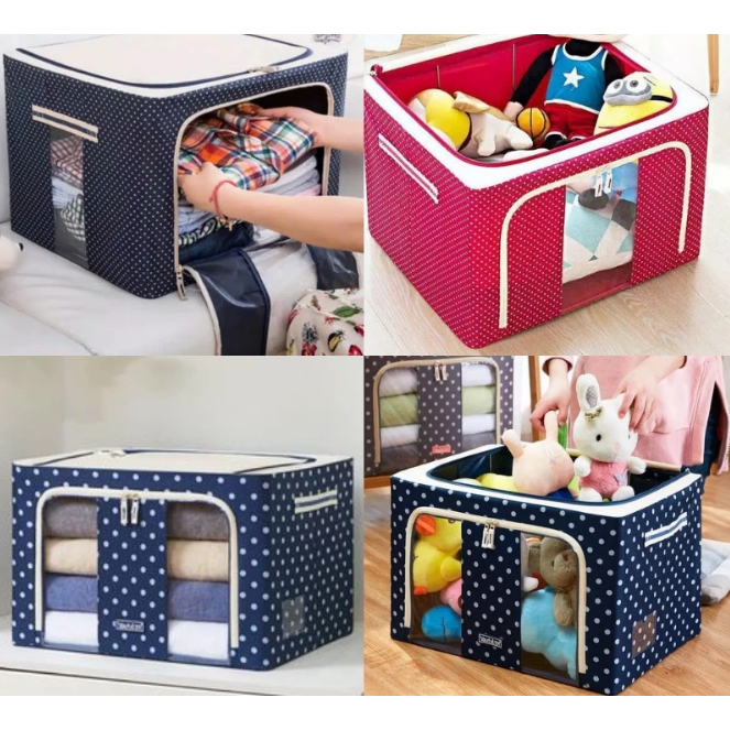 Jual Storage Box Kotak Penyimpanan Tempat Serbaguna Kotak Kain ...