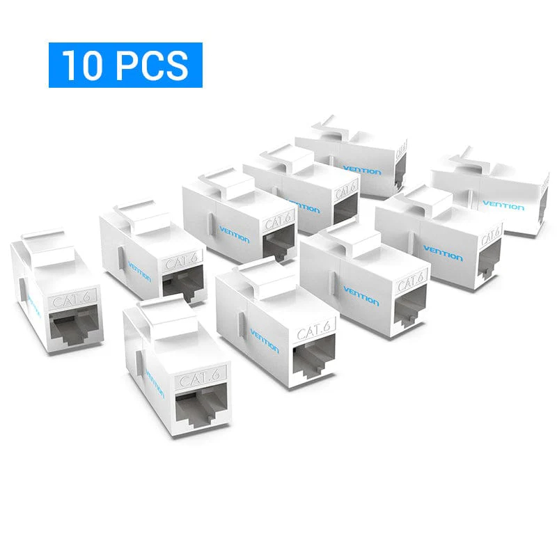 Jual Vention Modular Ethernet Keystone Jack Coupler RJ45 Cat6/Cat5e ...
