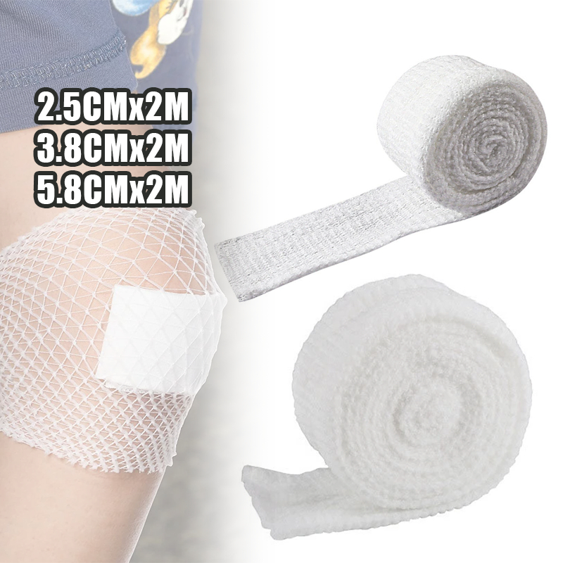 Jual 2.5cm2m Perban Elastis Jaring Net Elastic Bandage Set Jaring Tetap ...
