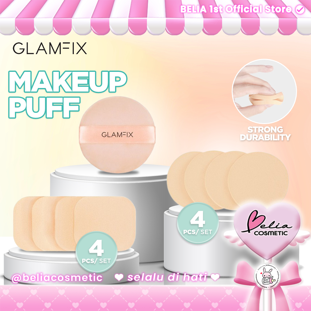 Jual BELIA Glamfix Make Up Puff Series | Shopee Indonesia