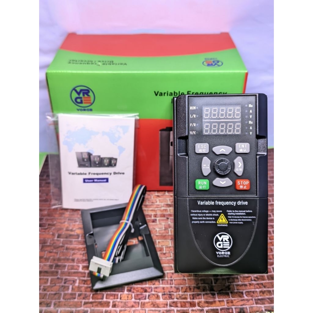 Jual Motor Inverter CV20-0004G-220V 0.4KW AC 220V 1P - 220V 3P Single ...