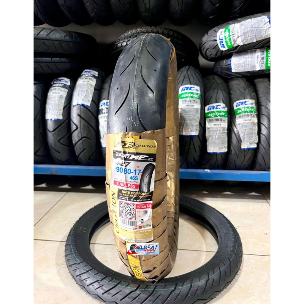 Jual Ban FDR Mp 27 90/80-17 Tubeless Soft Compound ban donat ring 17 ...