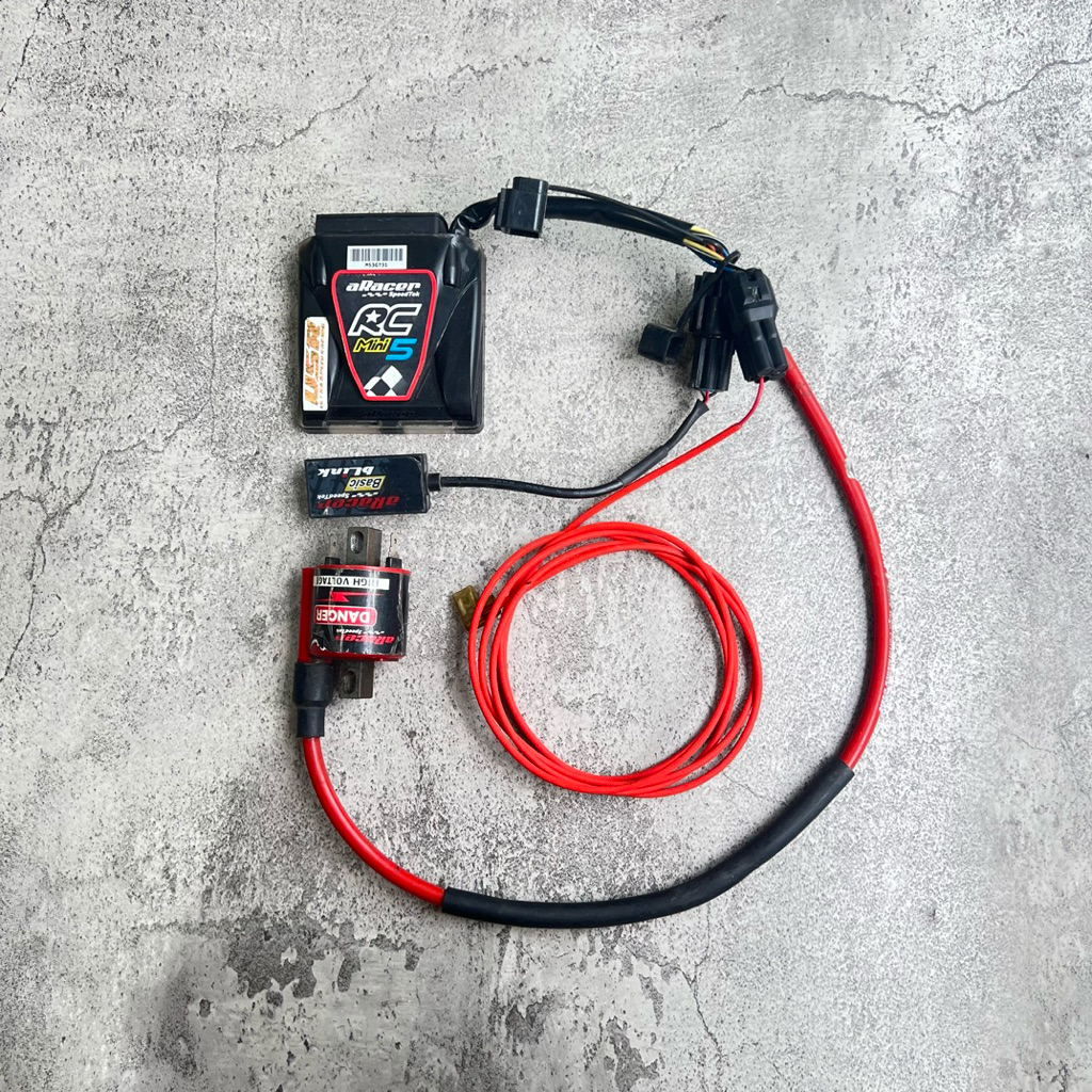 Jual ecu aracer mini 5 lengkap nobox vespa matic(second) | Shopee Indonesia