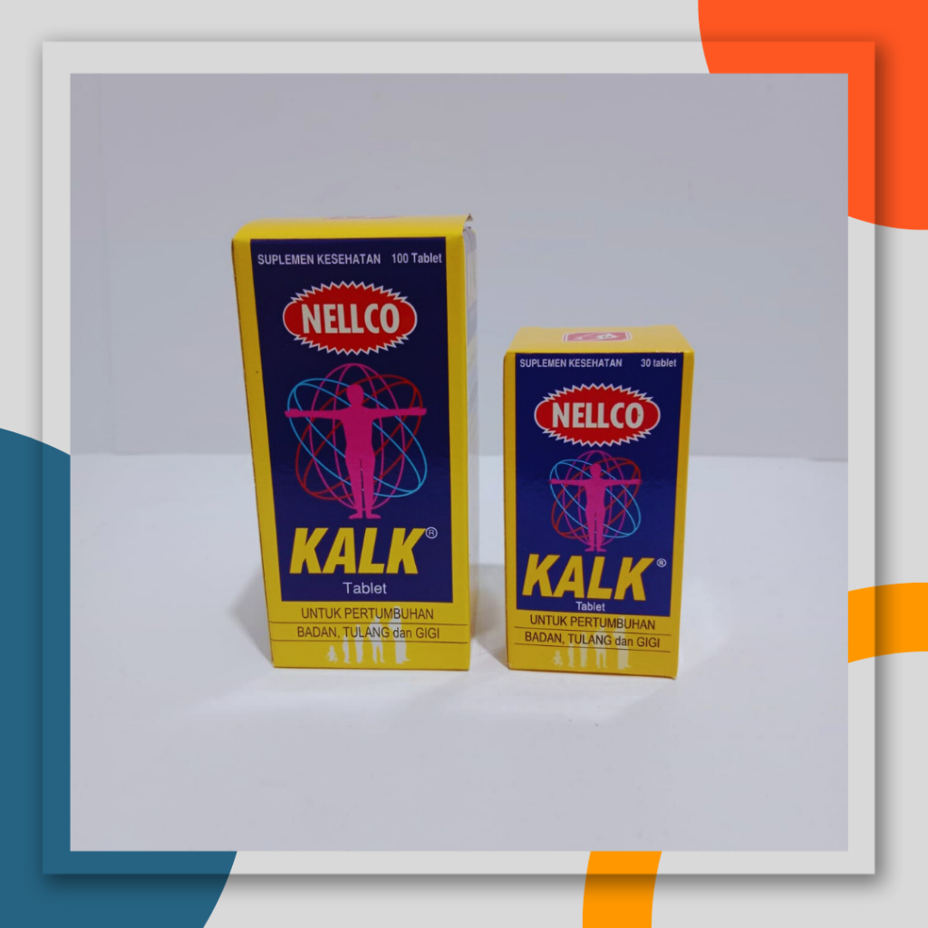 Jual Nelco Kalk – Suplemen Kalsium Ayam Bangkok | Isi 30 & 100 Biji ...
