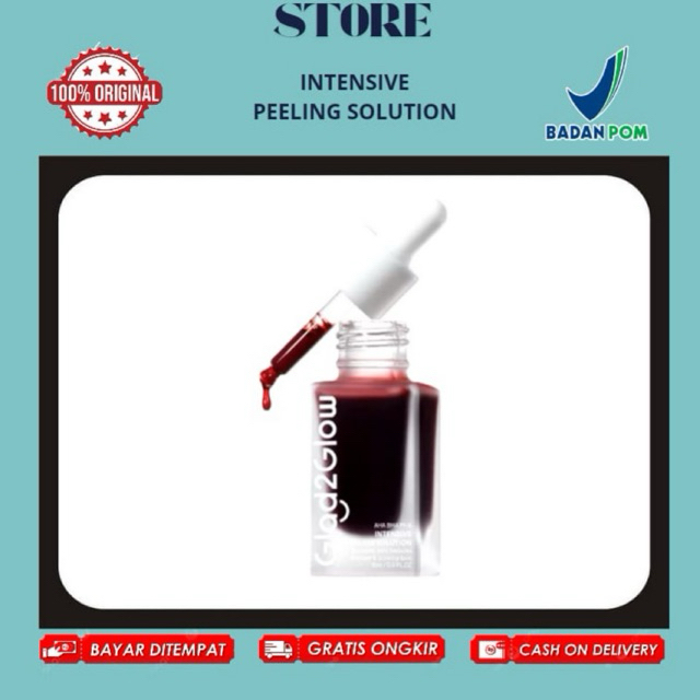 Jual GLAD2GLOW AHA BHA PHA Intensive Peelingb Solution Serum Lactic ...