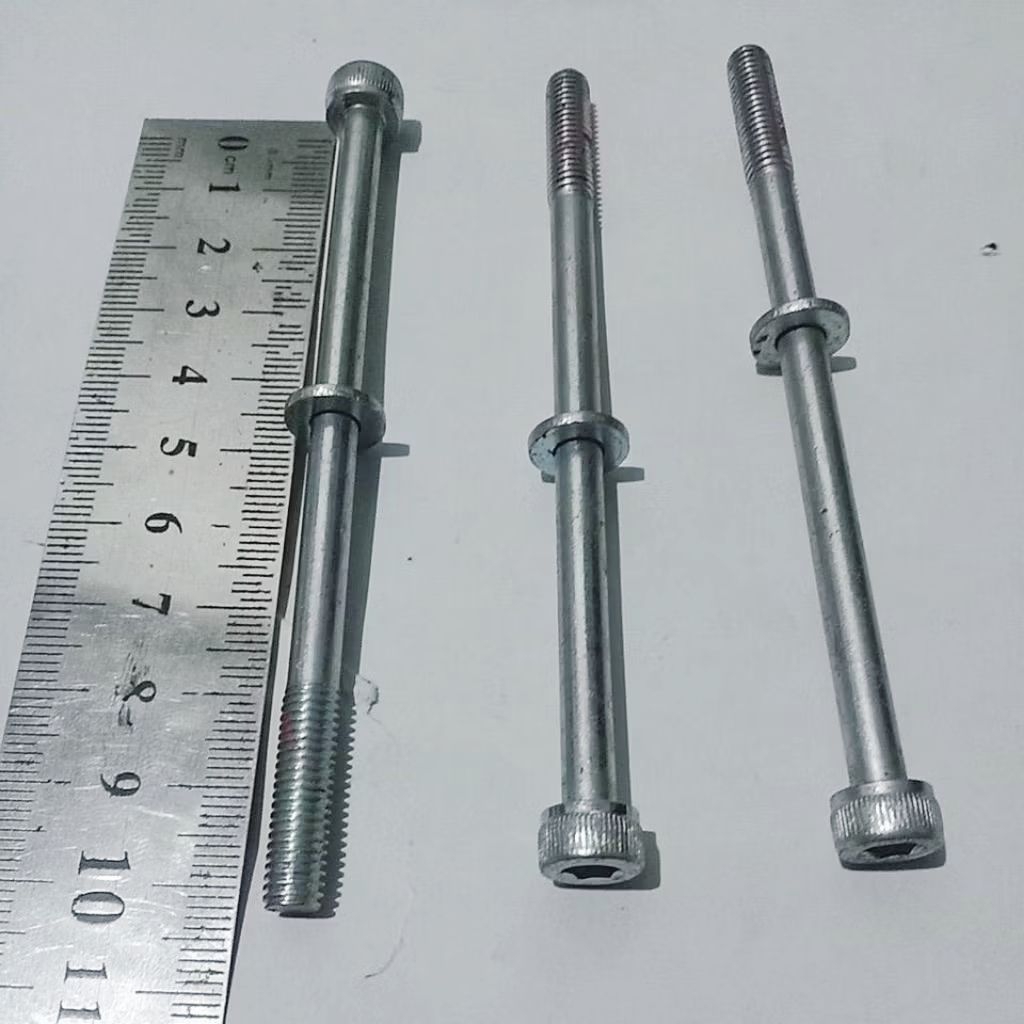 Jual Baut L M6x100 /10mm Baut L 5 Galvanis putih /baut 10 /paket 20pcs ...