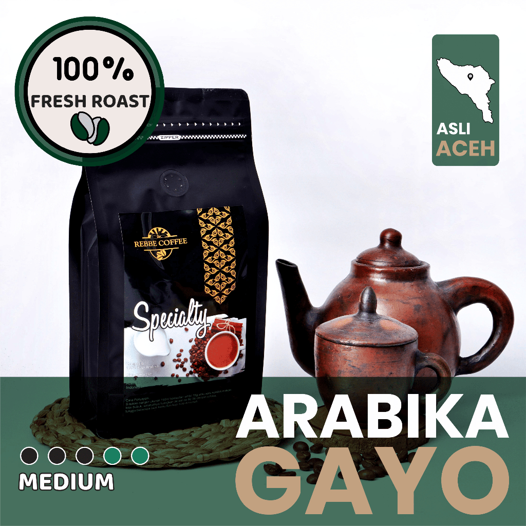 Jual Kopi Arabika Gayo Aceh Premium, Medium Roast, R…