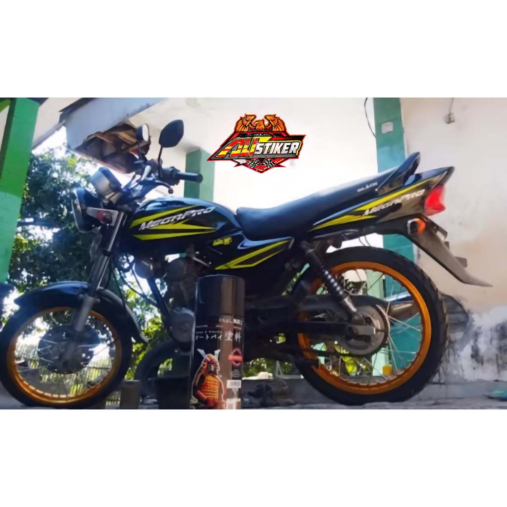 Jual Striping Megapro Hiu Variasi Sticker Mp hiu custom HOLOGRAM Kode ...