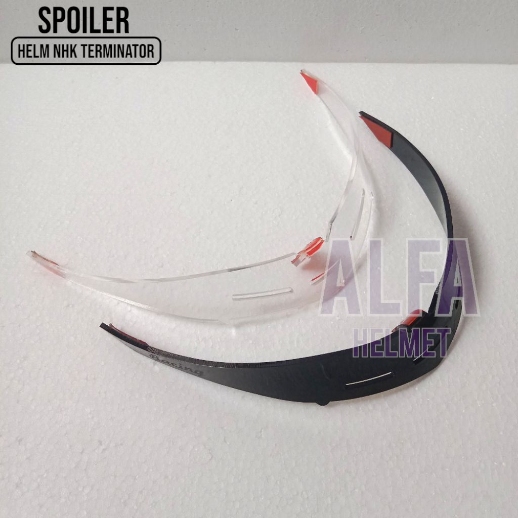Jual Spoiler Helm Nhk Terminator / Spoiler Nhk Terminator / Spoiler ...