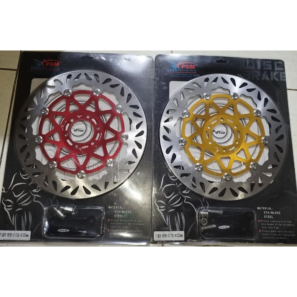 Jual piringan psm disc psm cnc buat Tiger new UK 320mm model bulat ada ...