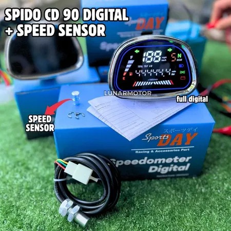 Jual speedometer CD DIGITAL spedo digital PNP BATOK CD cover CROM ...