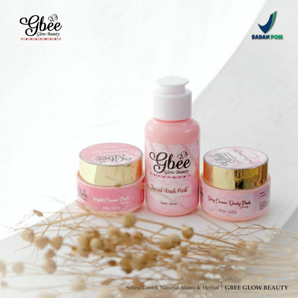 Jual GBEE glow beauty/paket pink series/cocok untuk semua jenis kulit ...