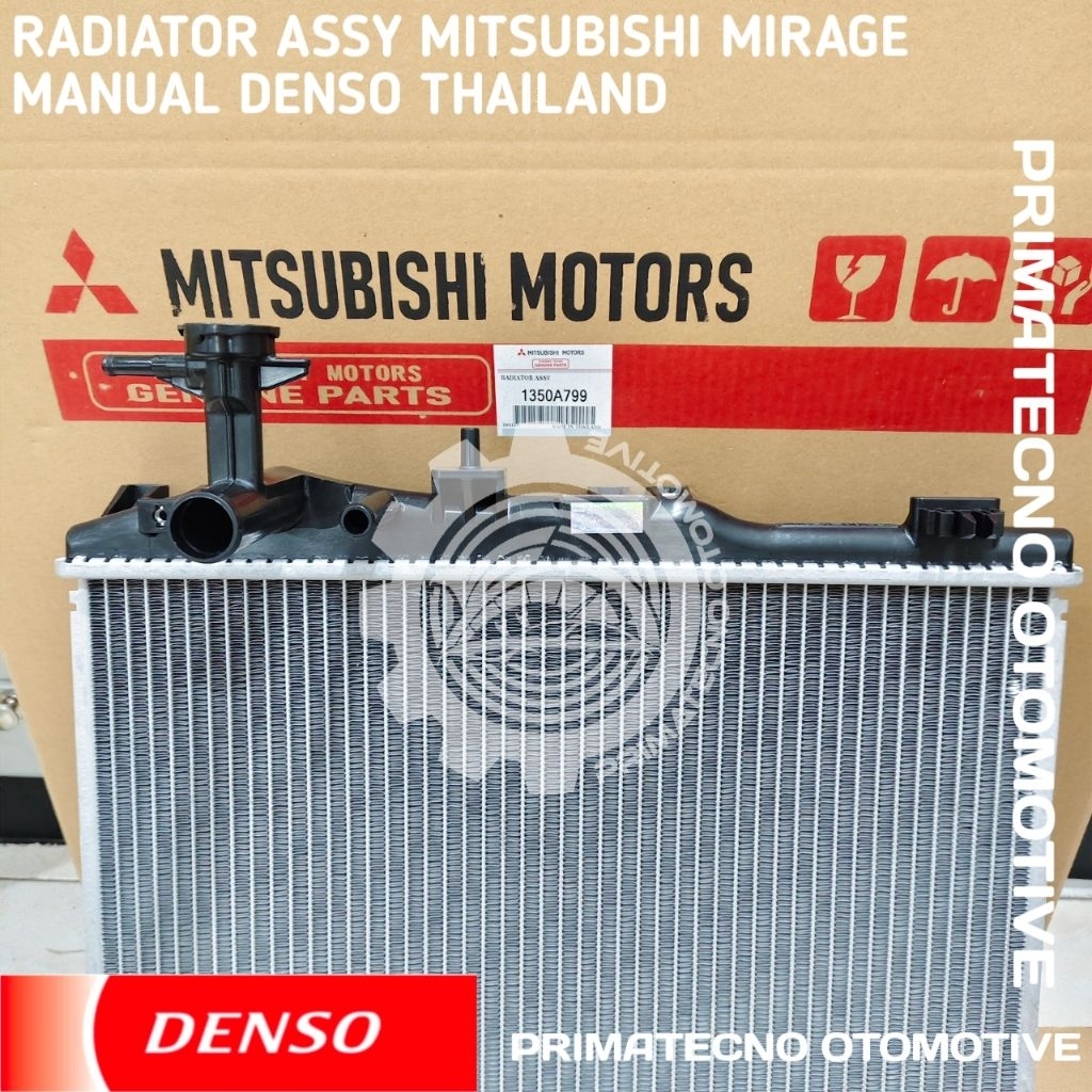Jual RADIATOR ASSY MITSUBISHI MIRAGE MANUAL MEREK DENSO THAILAND ...