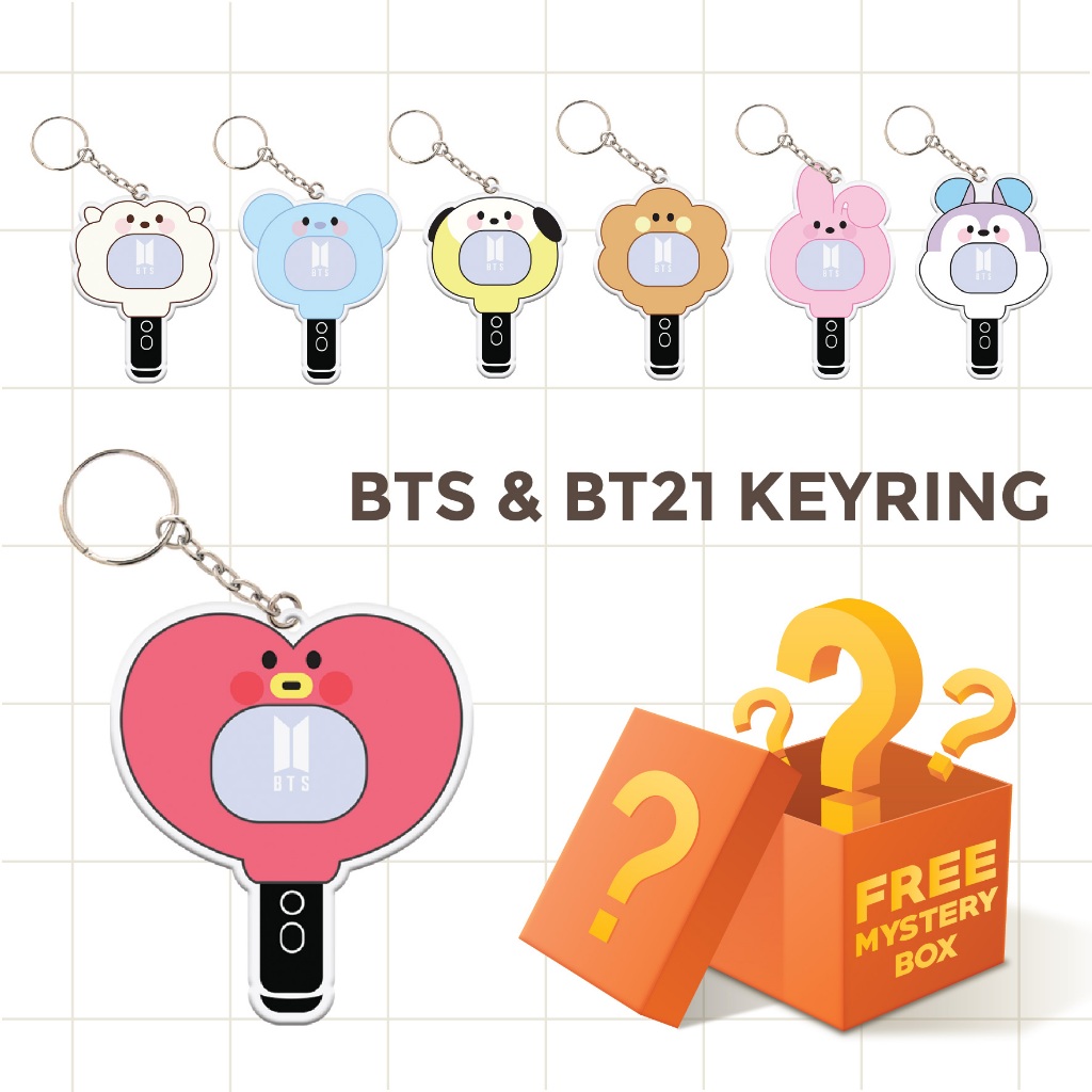 Ganci Acrylic Bts Bt21 Jual Gantungan Kunci Bts Harga Terbaik