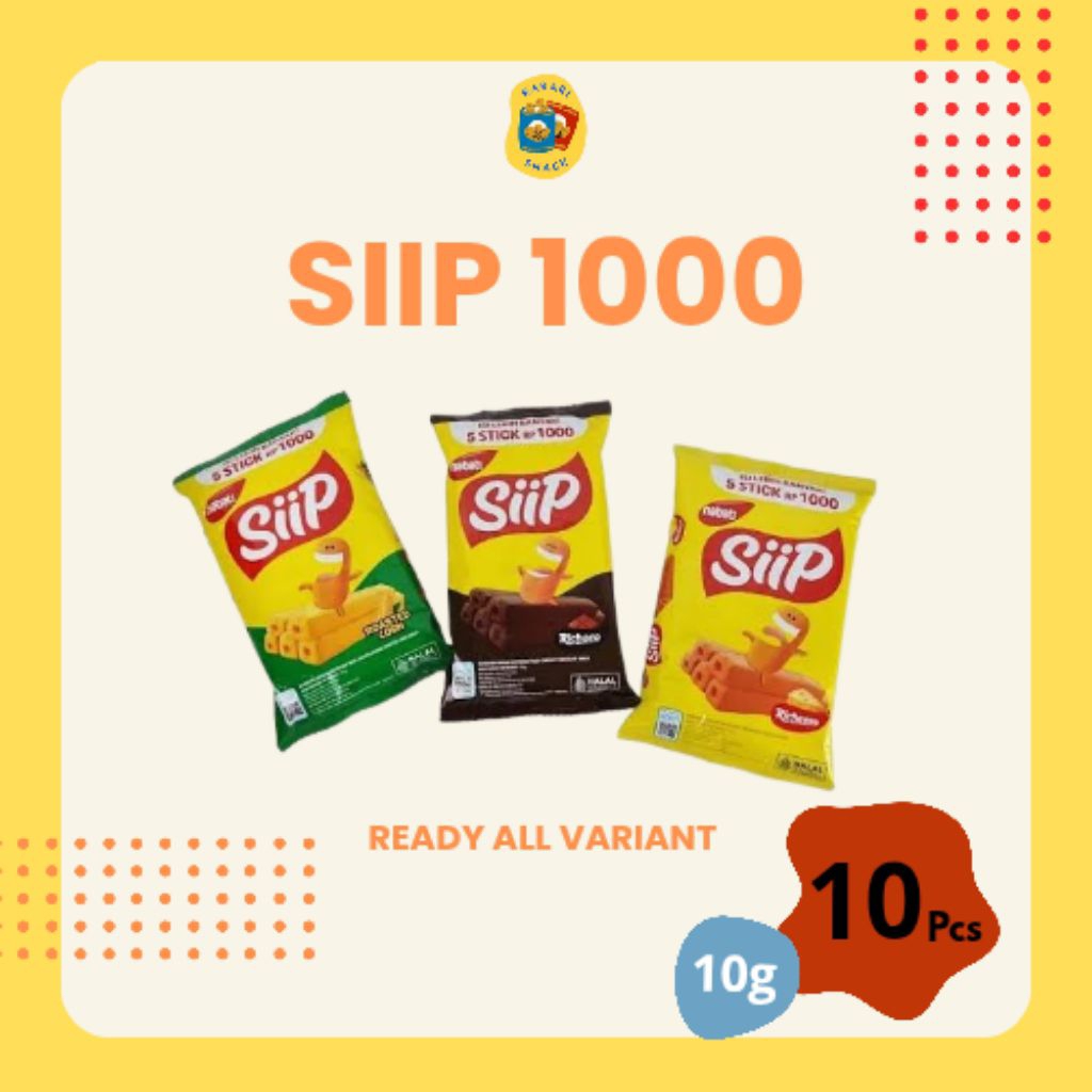 Jual RS Siip Nabati renceng 1000 (10g) isi 10pcs | Shopee Indonesia