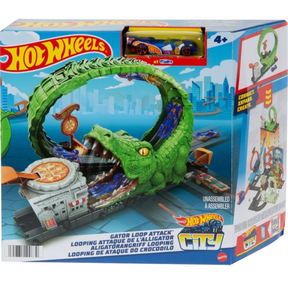 Mattel Hot Wheels City Octopus Pier Attack Jual HOTWHEELS CITY