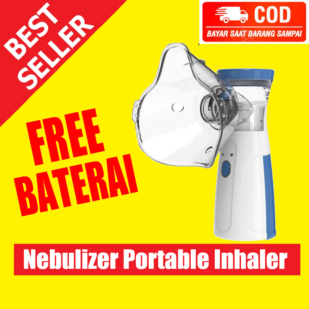 Jual TaffOmicron Alat Terapi Pernapasan Mesh Nebulizer Portable Asma ...
